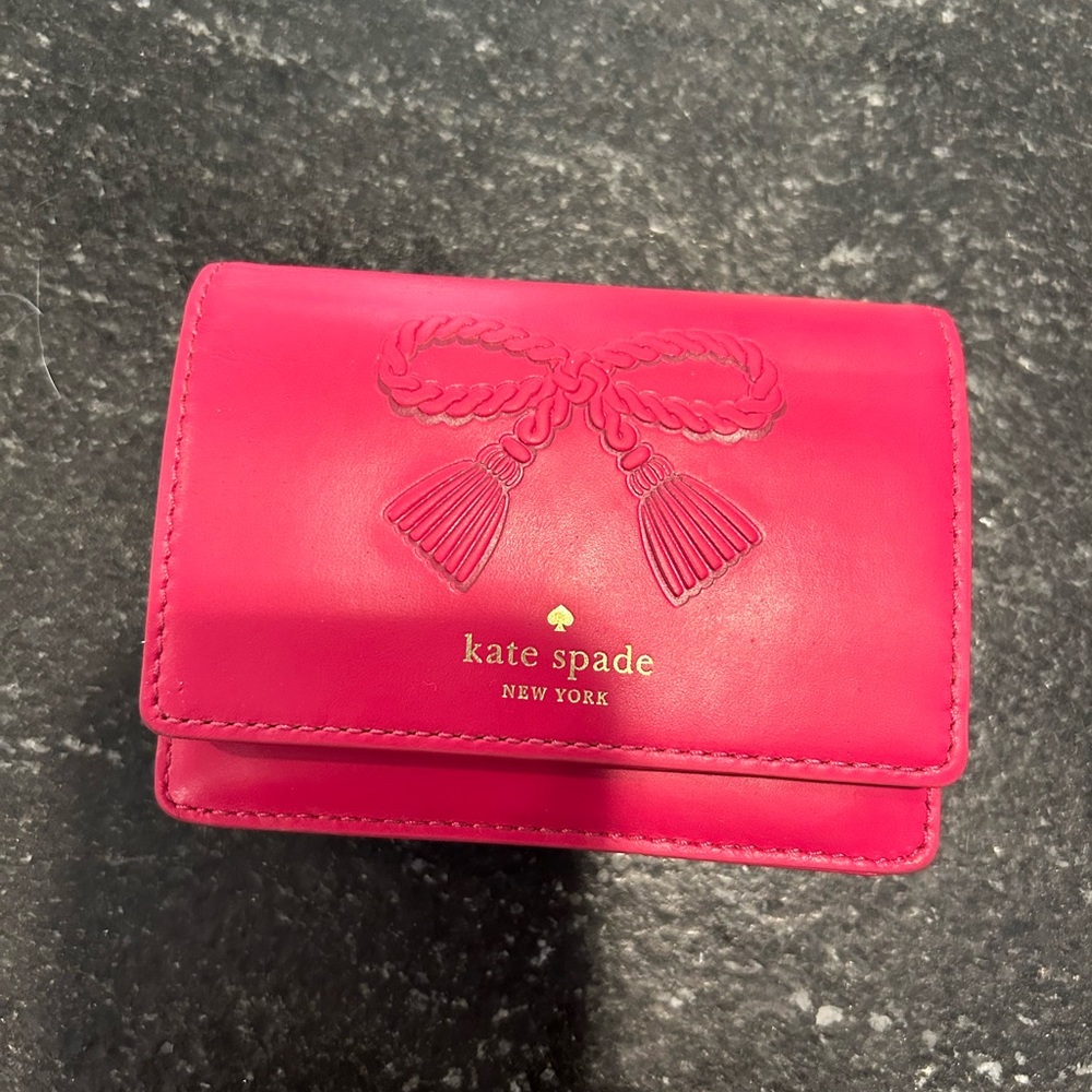 Kate Spade great condition hot pink wallet